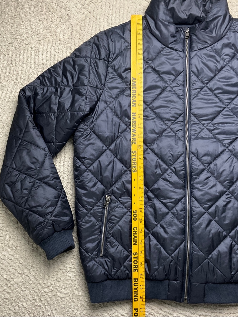 Patagonia Women's Prow Bomber Smolder Blue Jacket Style #28106 FA2019 - Picture 13 of 16